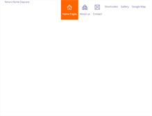 Tablet Screenshot of ninashomedaycare.com